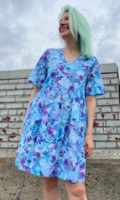 Citril Finch Dress - Have a Nice Day!