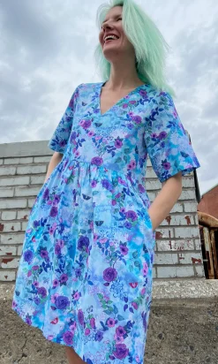 Citril Finch Dress - Have a Nice Day!