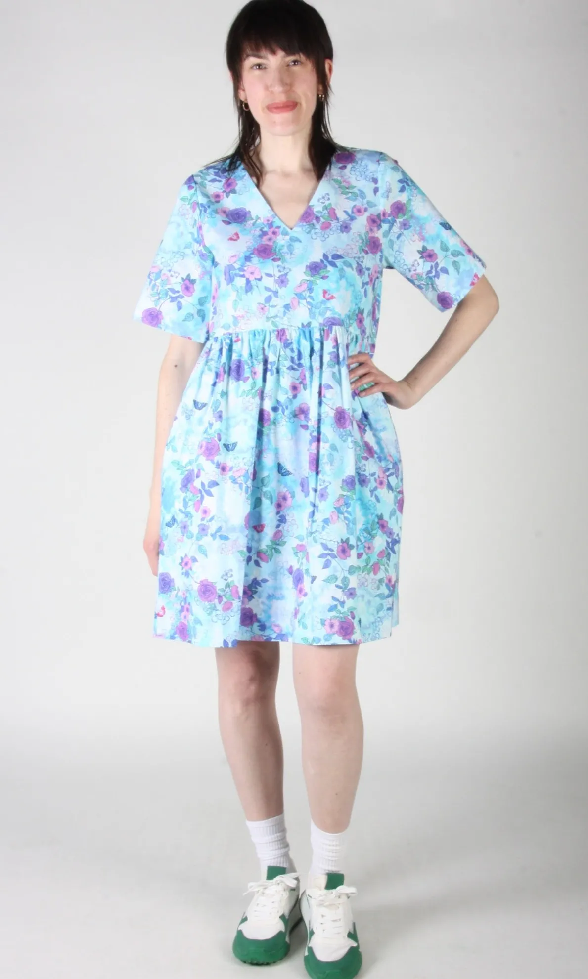 Citril Finch Dress - Have a Nice Day!