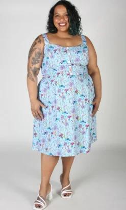 Corncrake Dress - Flower Toss