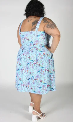 Corncrake Dress - Flower Toss