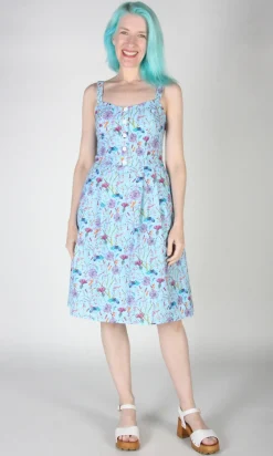 Corncrake Dress - Flower Toss