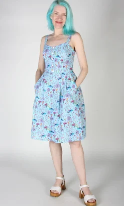 Corncrake Dress - Flower Toss