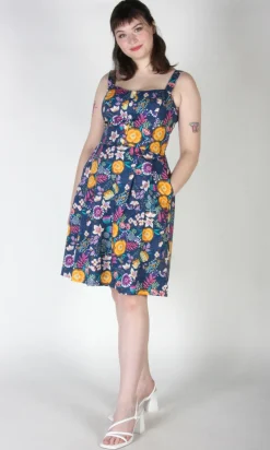 Corncrake Dress - Midnight Brilliance
