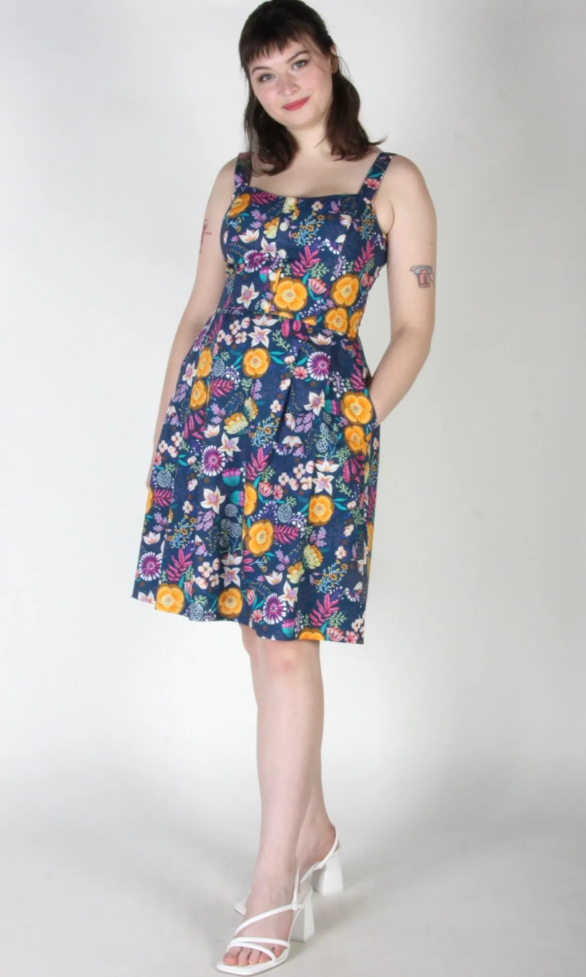 Corncrake Dress - Midnight Brilliance