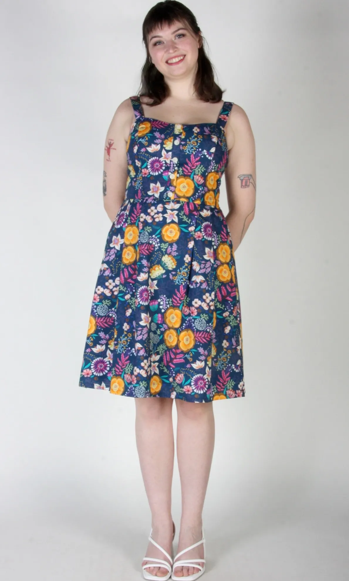 Corncrake Dress - Midnight Brilliance