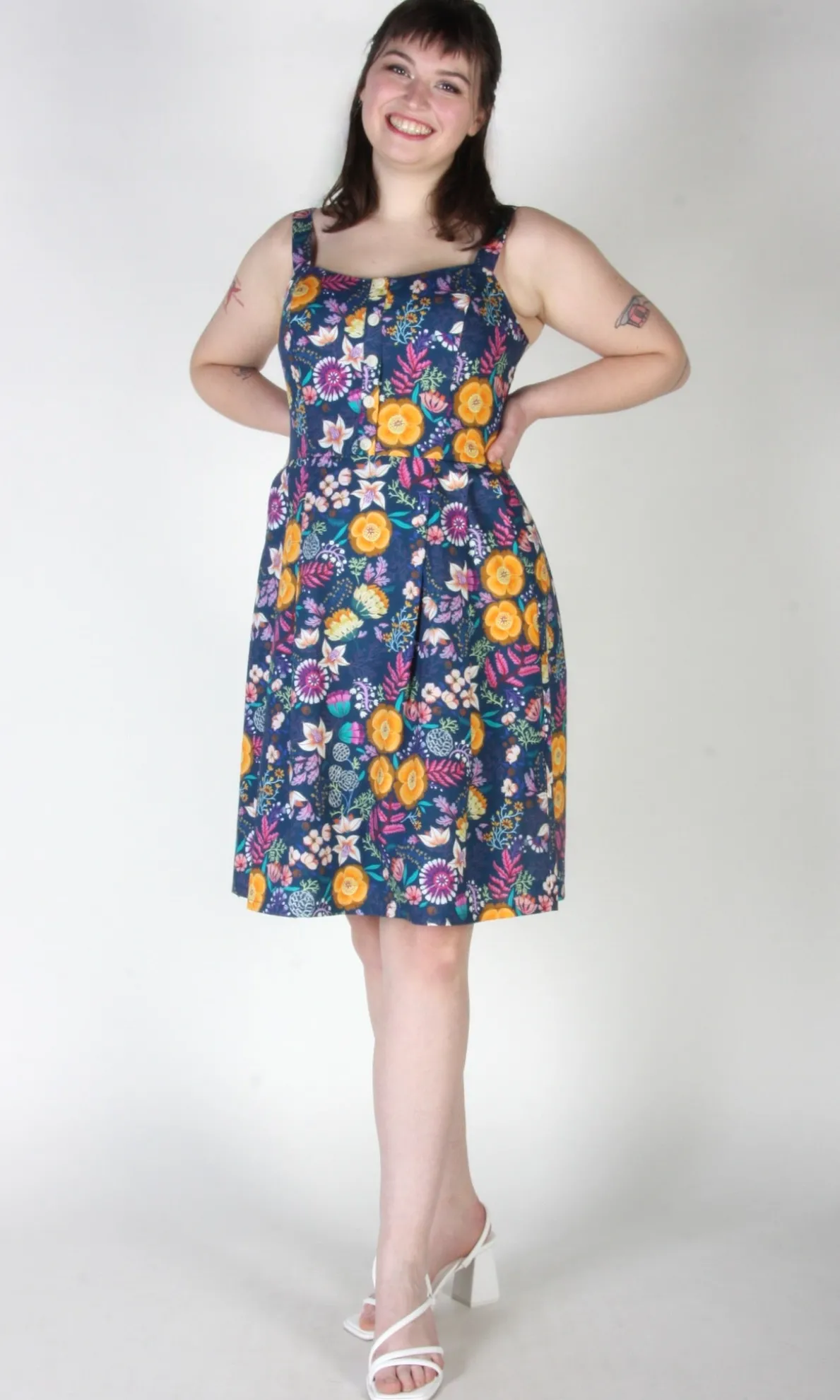 Corncrake Dress - Midnight Brilliance