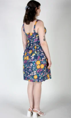 Corncrake Dress - Midnight Brilliance