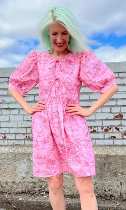 Corvid Dress - Morning Pastoral