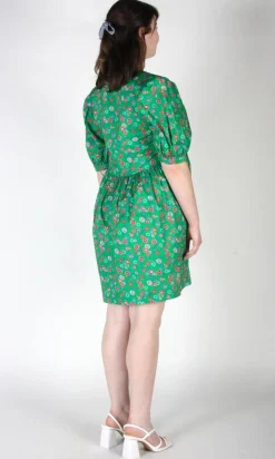 Corvid Dress - Straw Flower