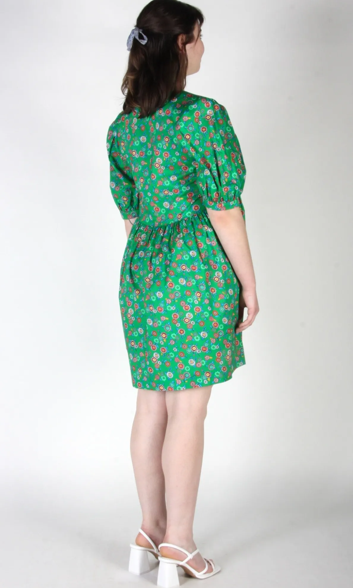 Corvid Dress - Straw Flower