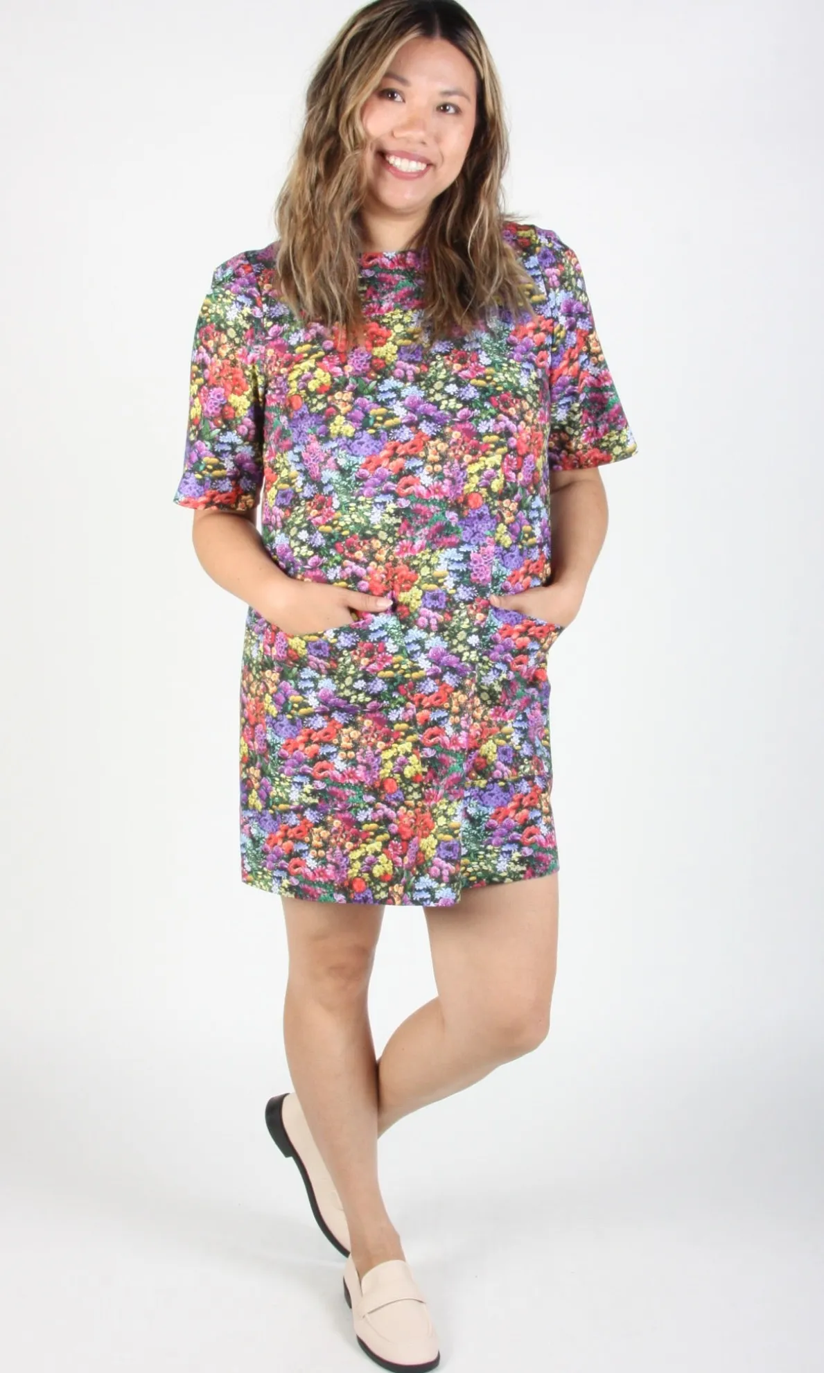 Cottontop Dress - Flowerburst