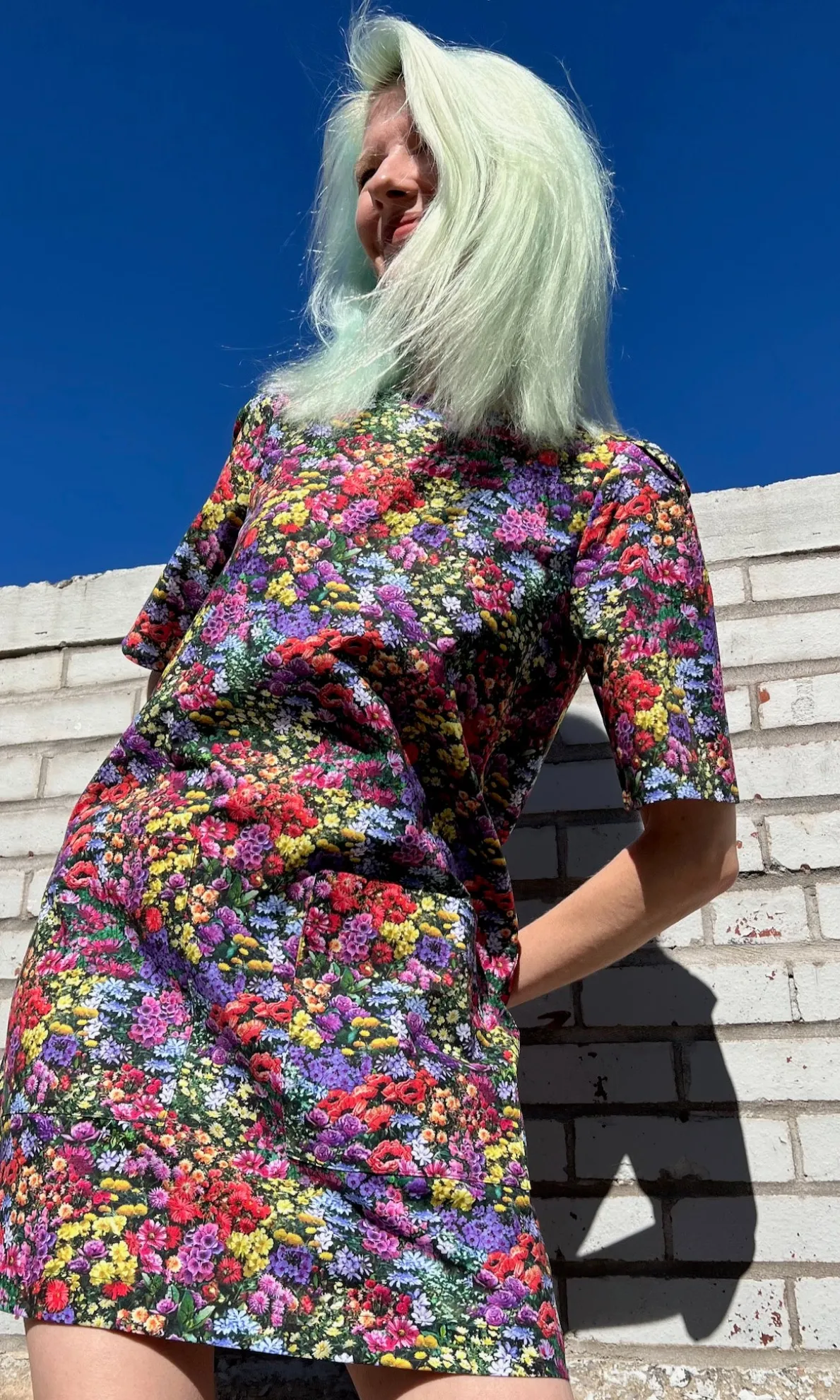 Cottontop Dress - Flowerburst