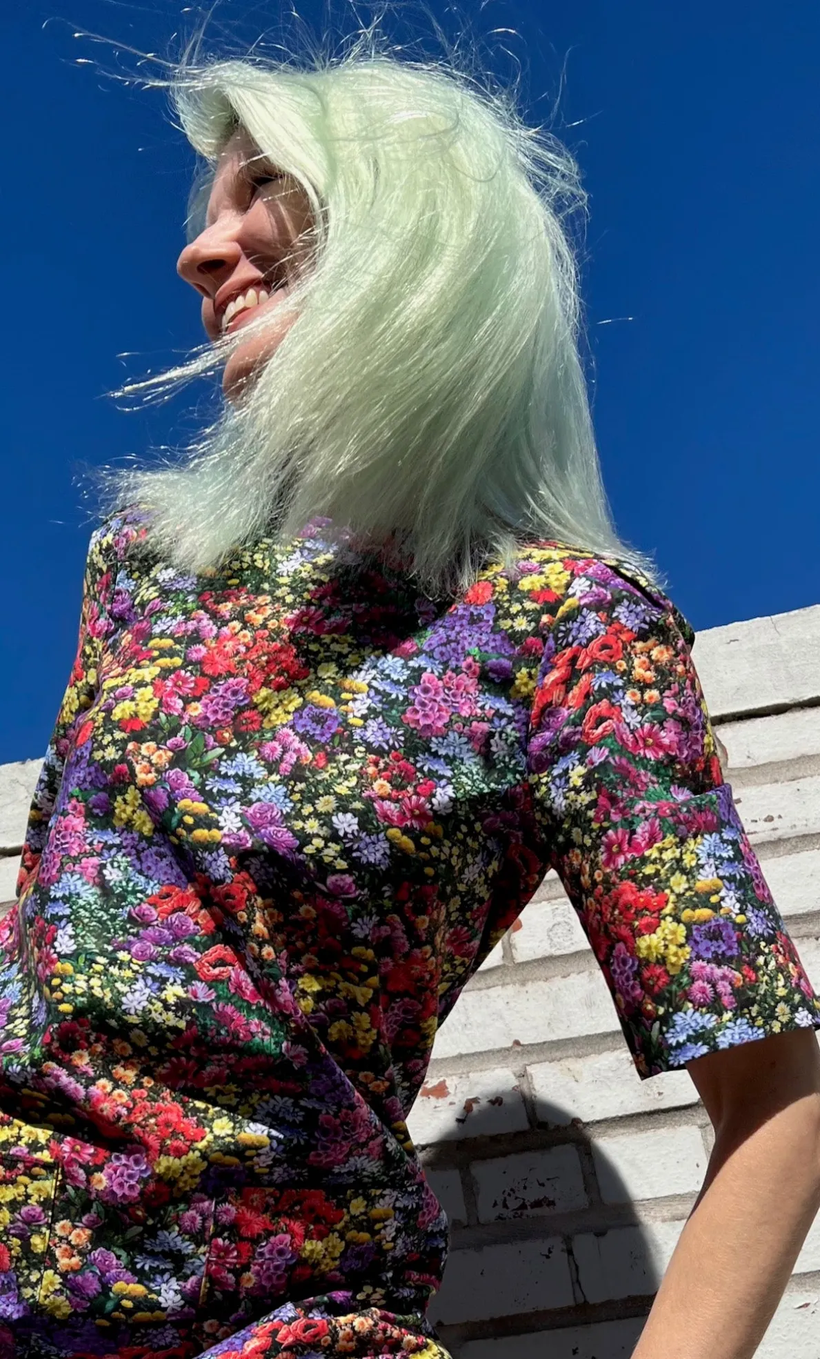 Cottontop Dress - Flowerburst