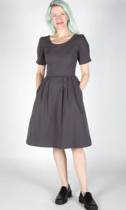 Crag Martin Dress - Iron