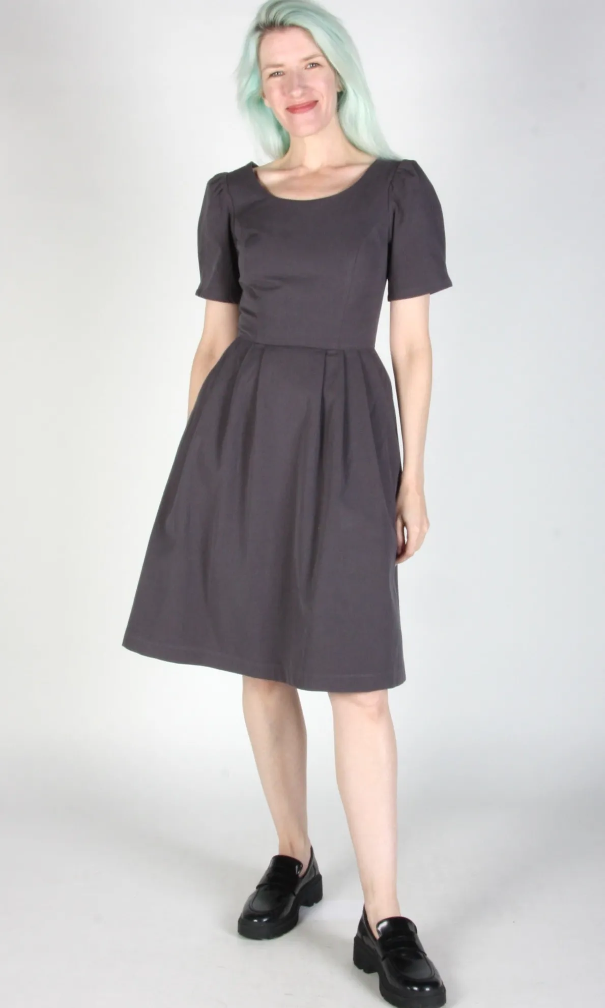 Crag Martin Dress - Iron