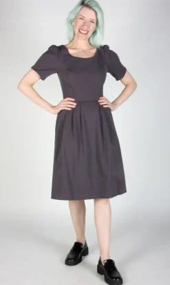 Crag Martin Dress - Iron