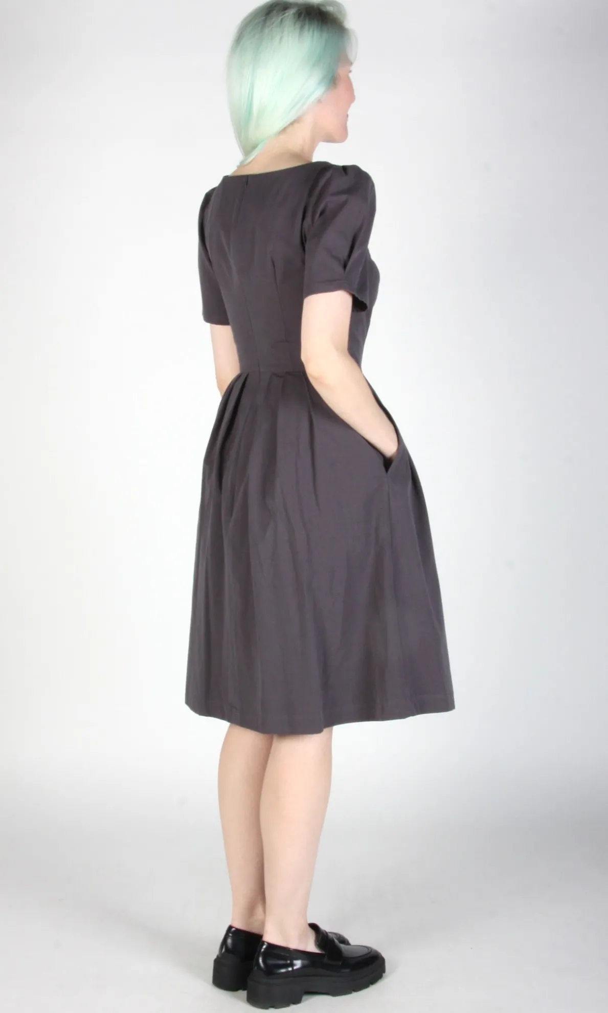 Crag Martin Dress - Iron