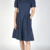 Crag Martin Dress - Navy