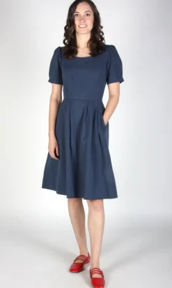 Crag Martin Dress - Navy