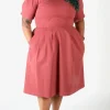 Crag Martin Dress - Rosewood