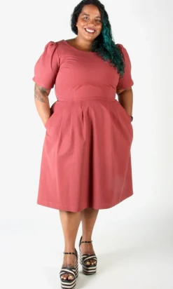 Crag Martin Dress - Rosewood