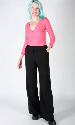 Crescentchest Top - Bazooka Pink