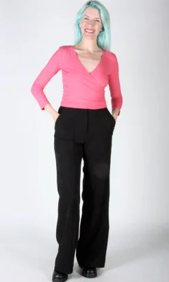 Crescentchest Top - Bazooka Pink