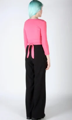 Crescentchest Top - Bazooka Pink
