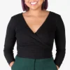Crescentchest Top - Black