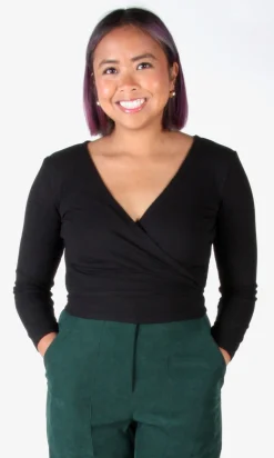 Crescentchest Top - Black