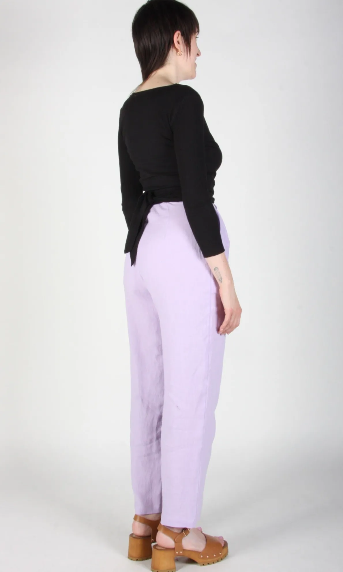 Crescentchest Top - Black