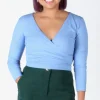 Crescentchest Top - Forget-Me-Not