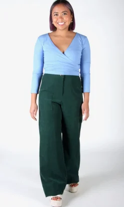 Crescentchest Top - Forget-Me-Not
