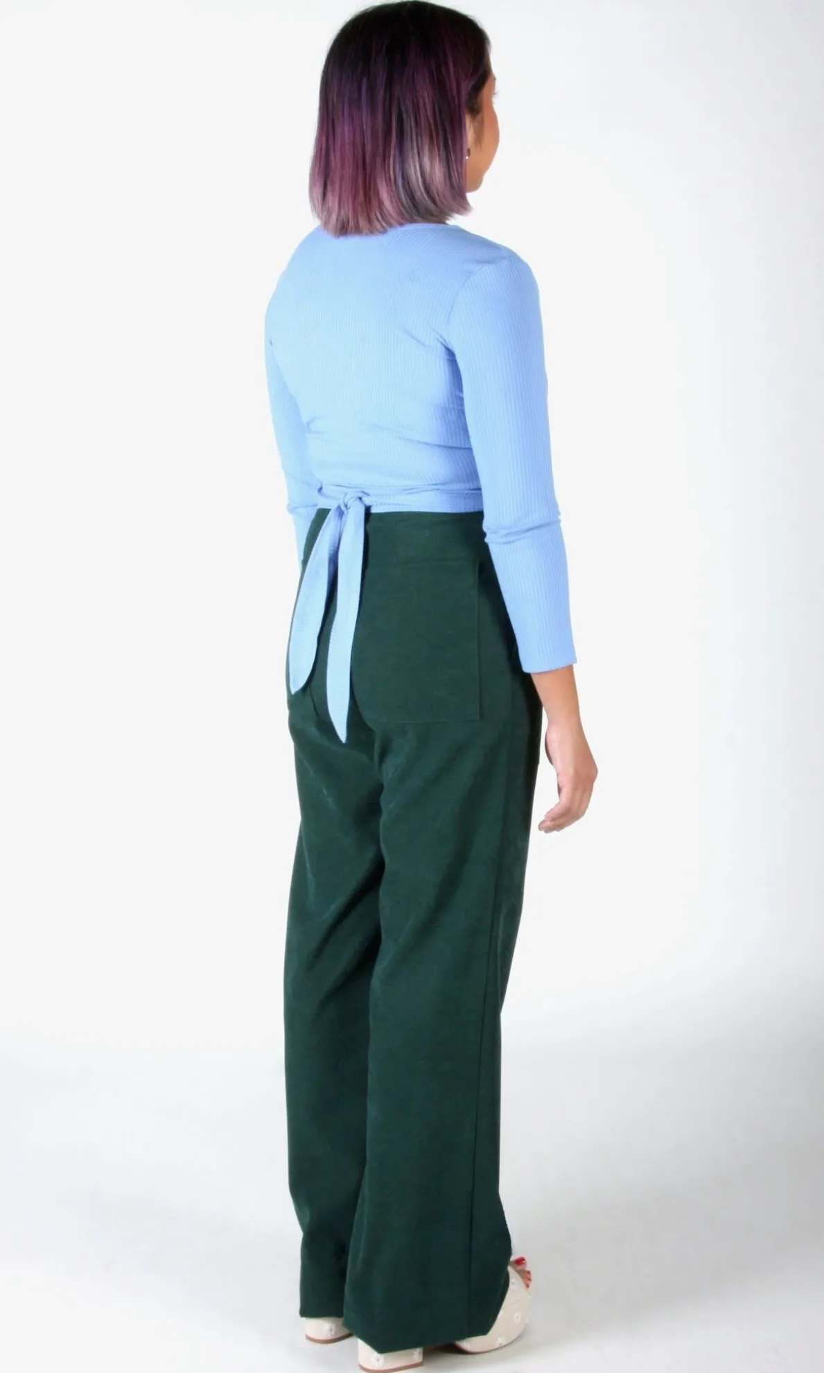 Crescentchest Top - Forget-Me-Not