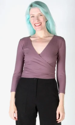 Crescentchest Top - Rose Taupe