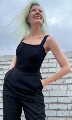 Crossbill Jumpsuit - Black