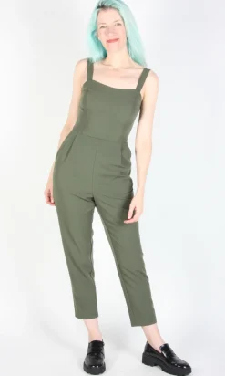 Crossbill Jumpsuit - Fern