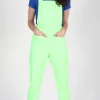 Currawong Overalls - Neon Lime