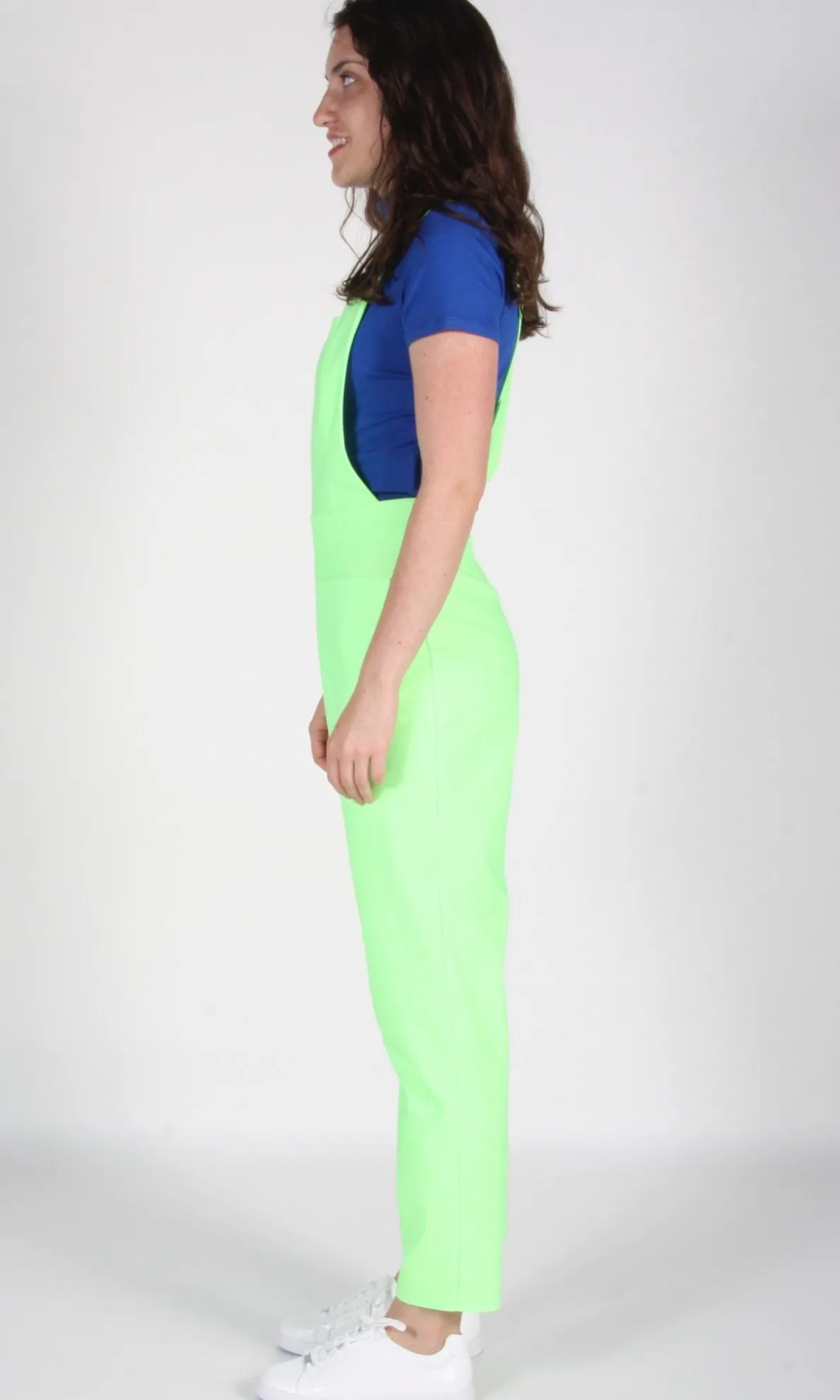 Currawong Overalls - Neon Lime