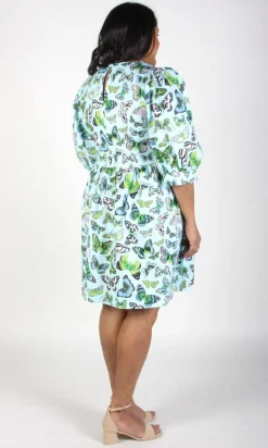 Devil Downhead Dress - Butterflies