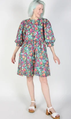 Devil Downhead Dress - Flowerfall
