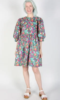 Devil Downhead Dress - Flowerfall