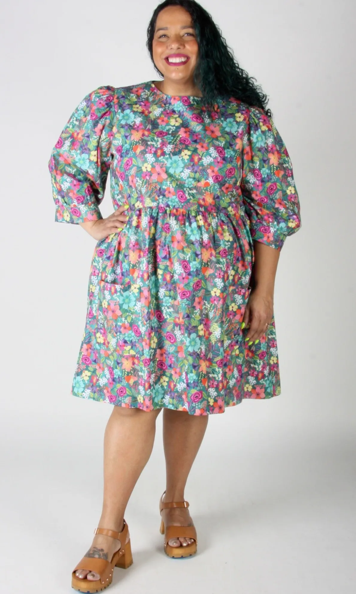 Devil Downhead Dress - Flowerfall