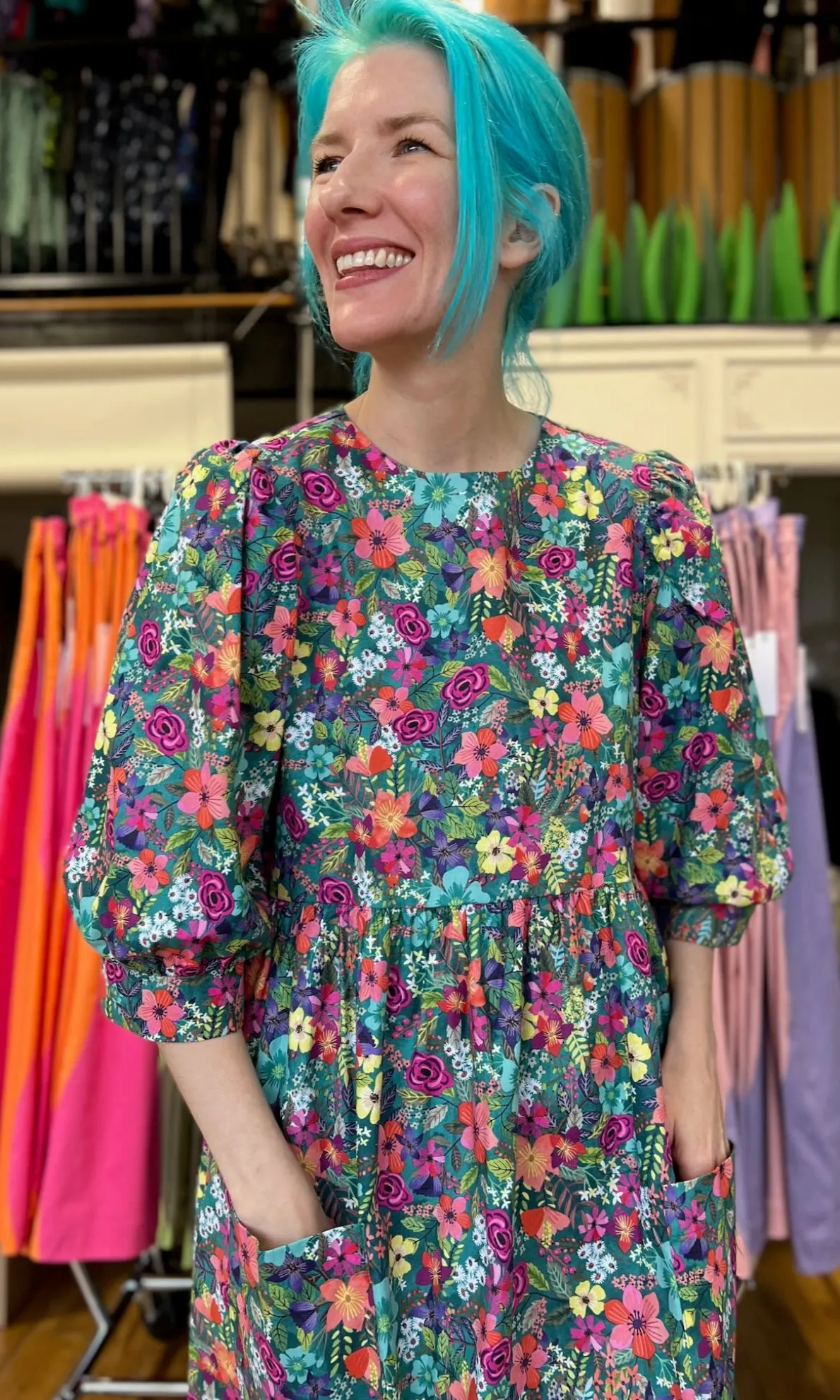 Devil Downhead Dress - Flowerfall