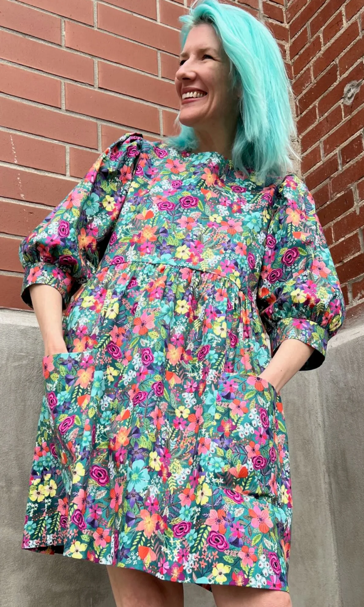 Devil Downhead Dress - Flowerfall