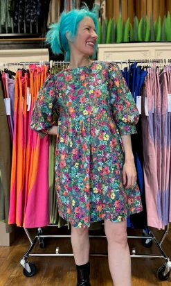 Devil Downhead Dress - Flowerfall