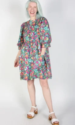 Devil Downhead Dress - Flowerfall