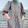 Devil Downhead Dress - Rainbow Tangle