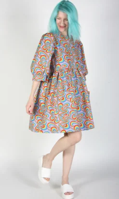 Devil Downhead Dress - Rainbow Tangle